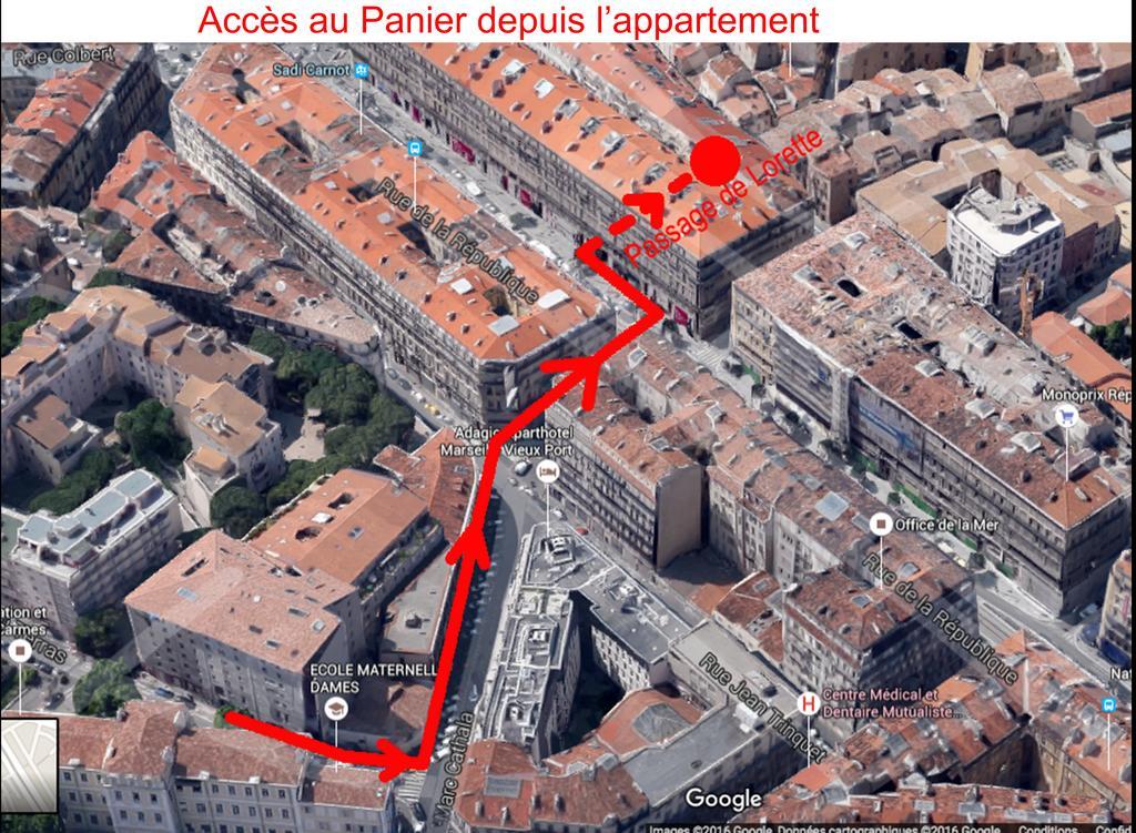 La Butte Des Carmes - 3Mn Du Panier Apartment มาร์กเซย ภายนอก รูปภาพ